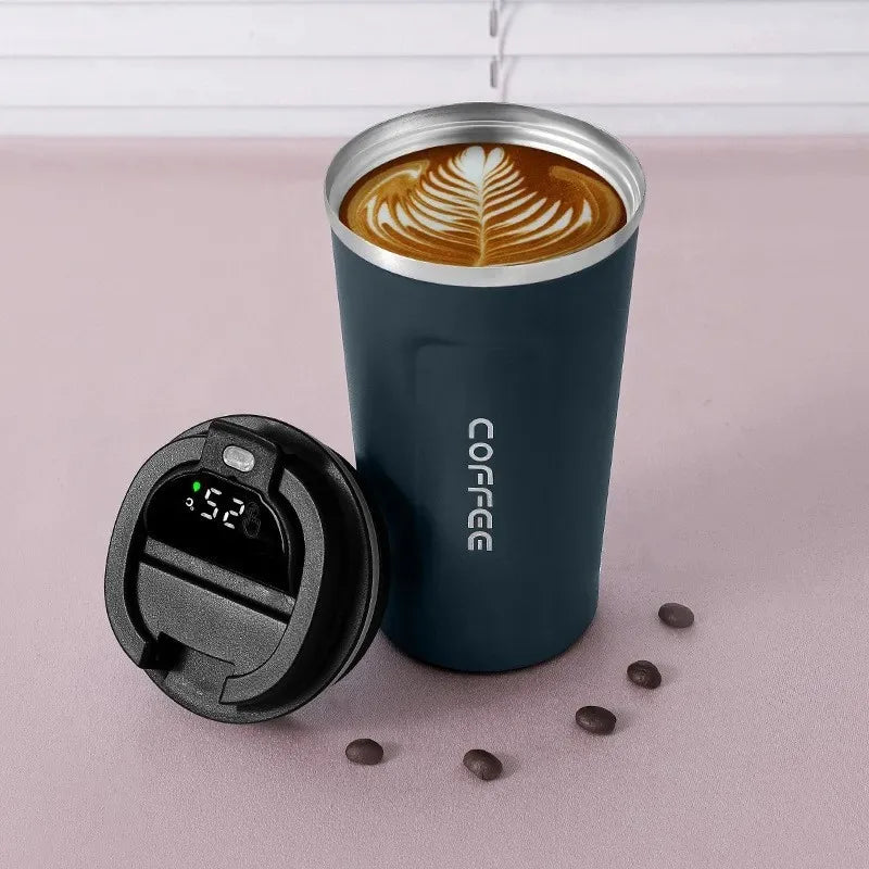 Smart Coffee Tumbler with LED Temp Display – 380ml & 510ml