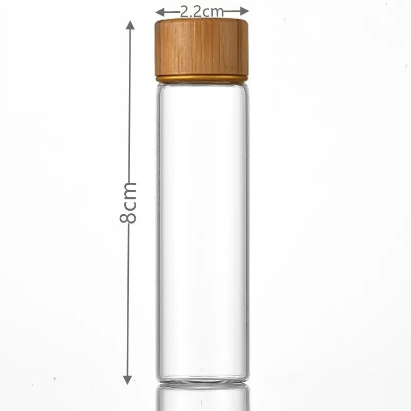 Mini Small Glass Bottles with Cork Stopper Jars Tiny Wedding Vials Message Favor Containers DIY Wishing Bottle Party Gifts Oasis Select