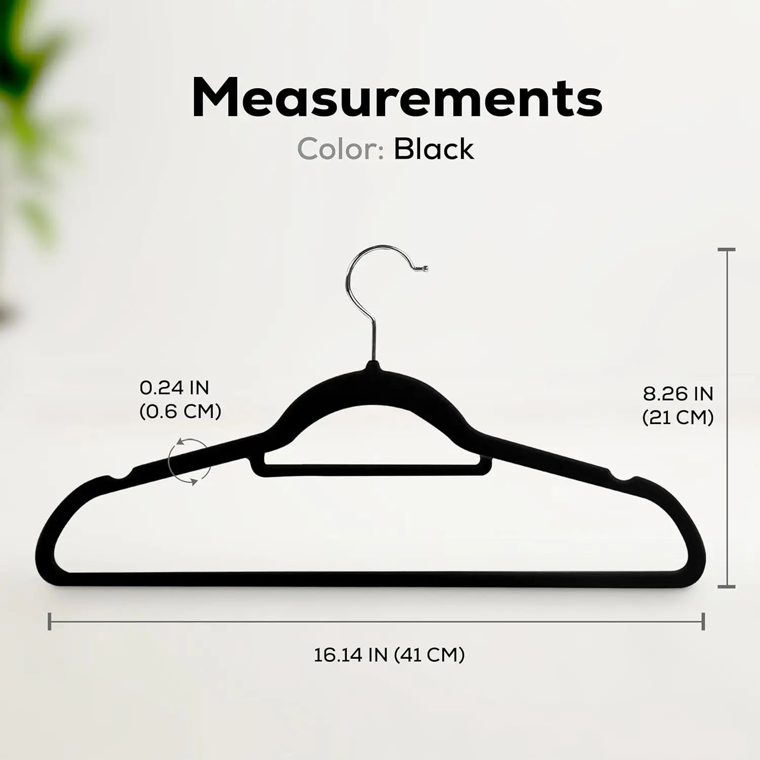 50pcs Velvet Hangers Non-Slip Slim, with Tie Bar&360° Swivel Hook,Heavy Duty Space Saving Coat Clothes Hangers Clothes Organizer Oasis Select