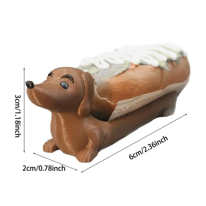 Hot Dog Dachshund Tray Funny Hot Dogs Serving Tray Funny Snack Dinner Tray Holder Hot Dog Holder for Home Family Gatherings Oasis Select