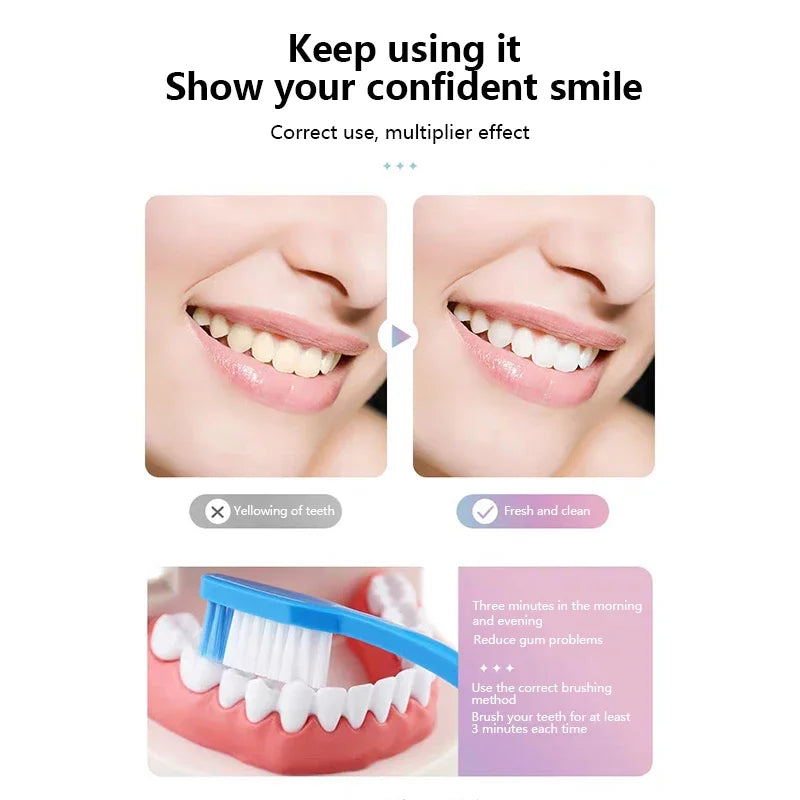 Whitening Toothpaste – Stain Removal & Fresh Breath | Adults