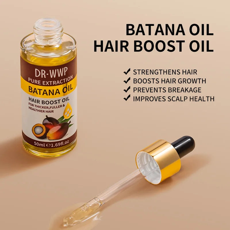 500ml Batana Oil Shampoo and Conditioner Set for Hydrating Care, Softening Hair, and Improving Dryness and Frizz Oasis Select