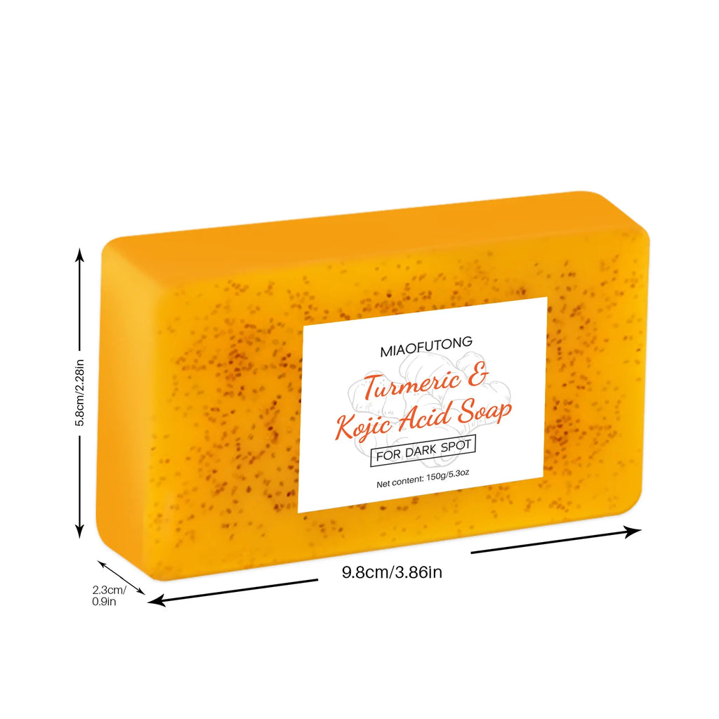 Turmeric Lemon Soap Kojic Acid Ginger Handmade Cold Soap Bath Face Soap Body Cleansers Oasis Select
