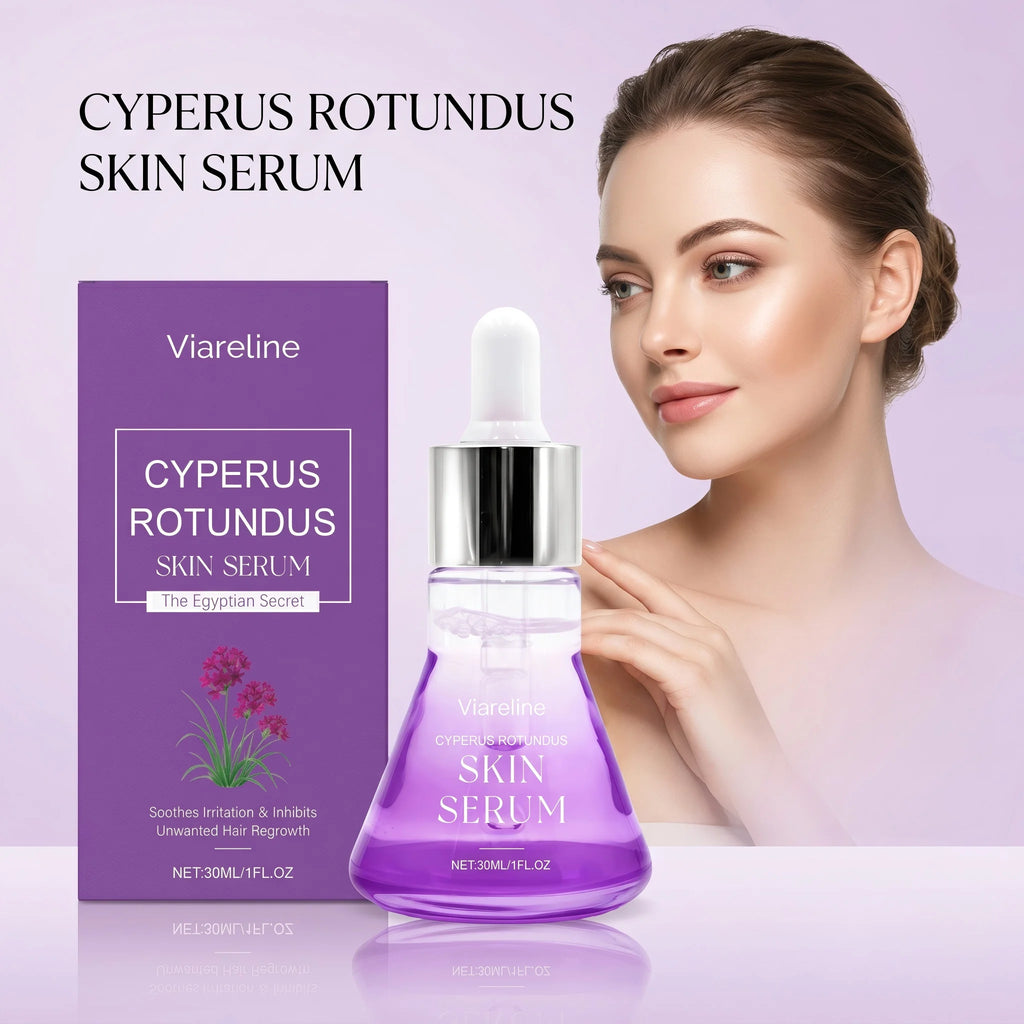 Cyperus Rotundus Serum for Post Hair Removal Care Natural Hair Growth Inhibitor Serum Full Body Facial Post Hair Removal Care Oasis Select