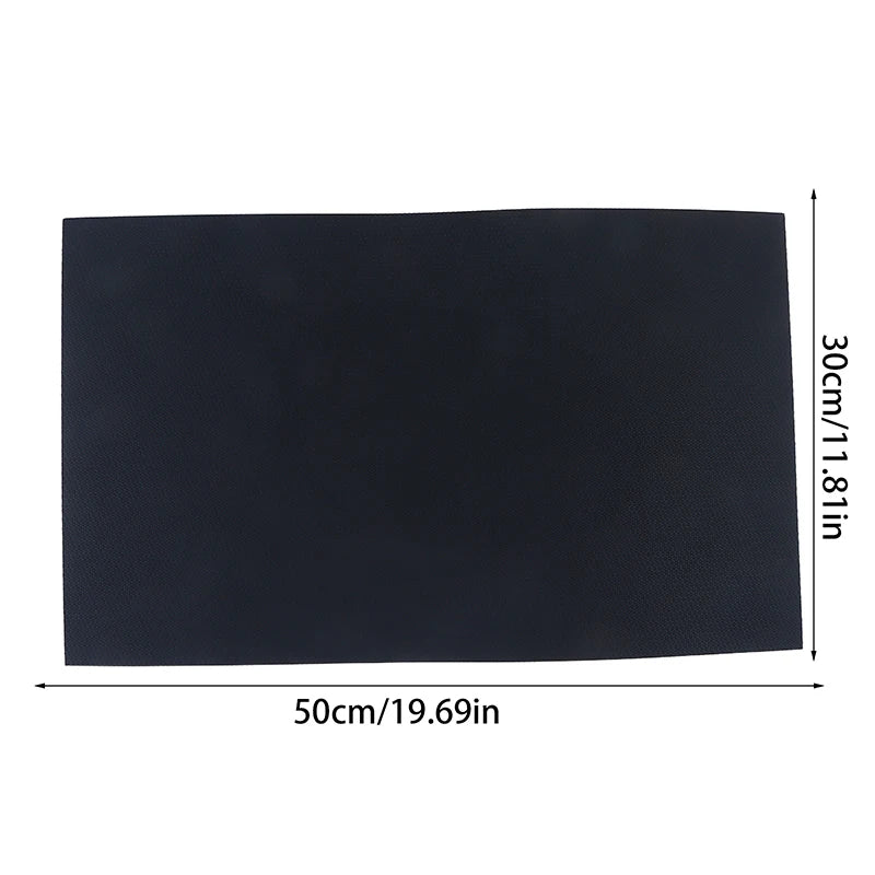 Black Thickened Fish Tank Non-slip Pad, Aquarium Shock-Absorbent Mat, Eco-friendly Insulation, Ideal for Terrarium Landscaping Oasis Select A2