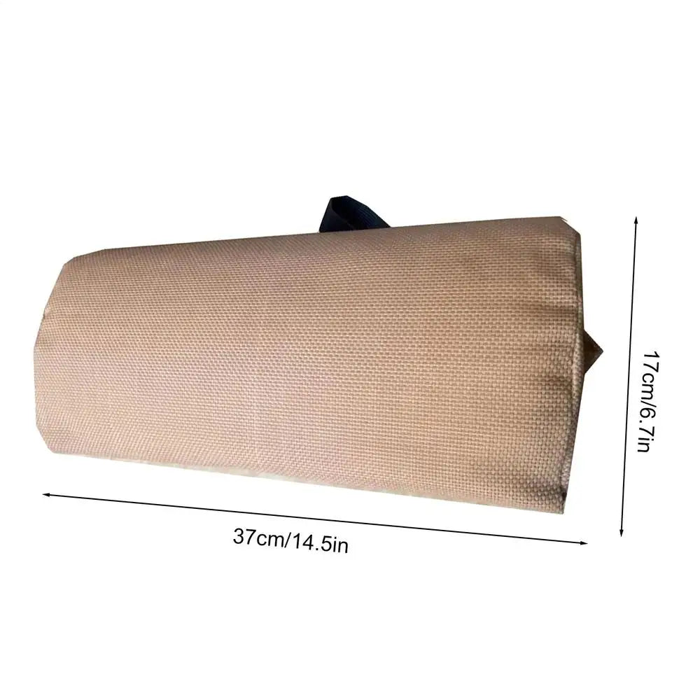 Recliner Neck Pillow Ergonomically Designed for Head and Neck Detachable Cushion Soft Headrest for Recliner Chairs Couches Beds Oasis Select Light Coffee