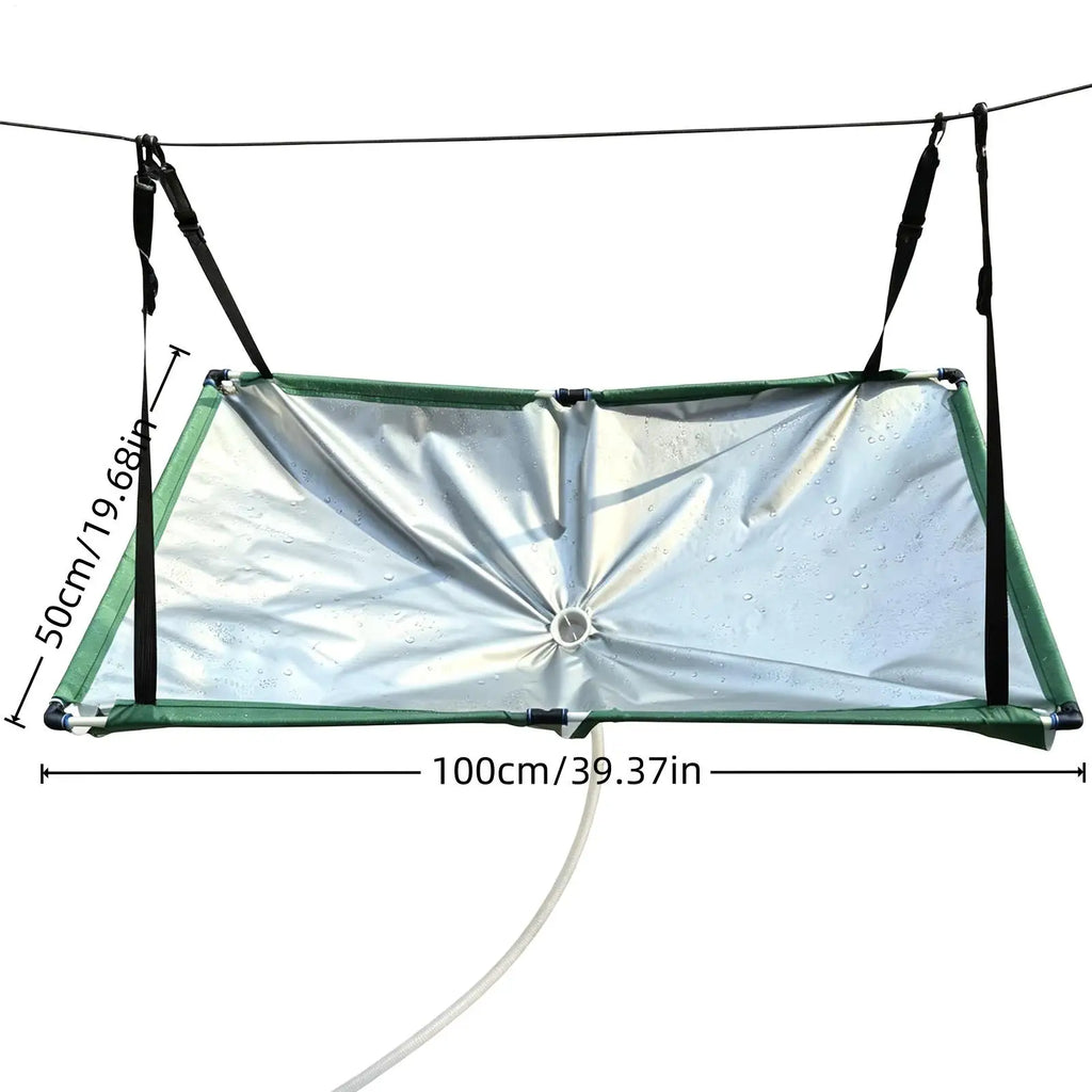 1pc Rain Collector for Garden Water Harvester Cloth with Hose Rain Catcher Filter for Outdoor Garden Camping rainwater harvester Oasis Select