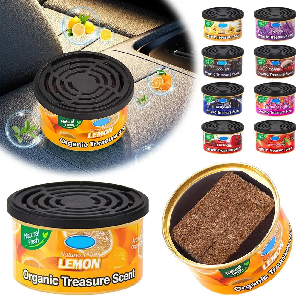 Car Air Freshener Organic Wood Block – Odor Eliminator