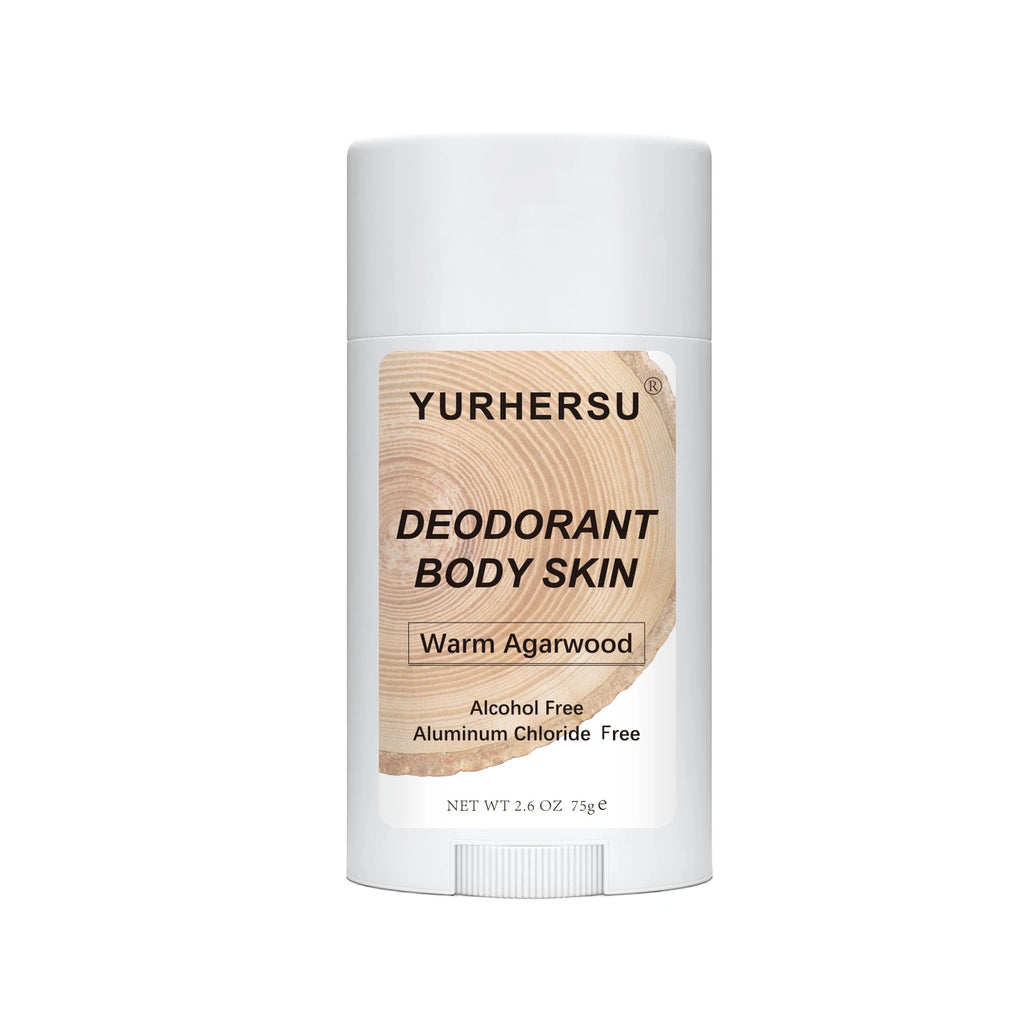 YURHERSU Agarwood Deodorant Stick – Natural Unisex Body Care Deodorant Stick Oasis Select