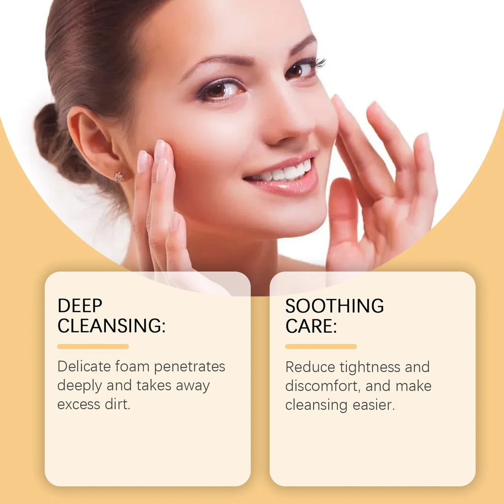 Hoygi Centella Facial Cleanser – Deep Foam, Oil Control 120g Foaming Facial Cleanser Oasis Select