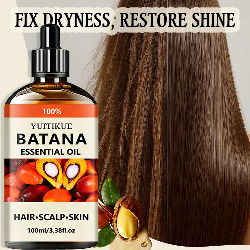 YUITIKUE Batana Hair Oil – Lightweight Frizz Control & Shine