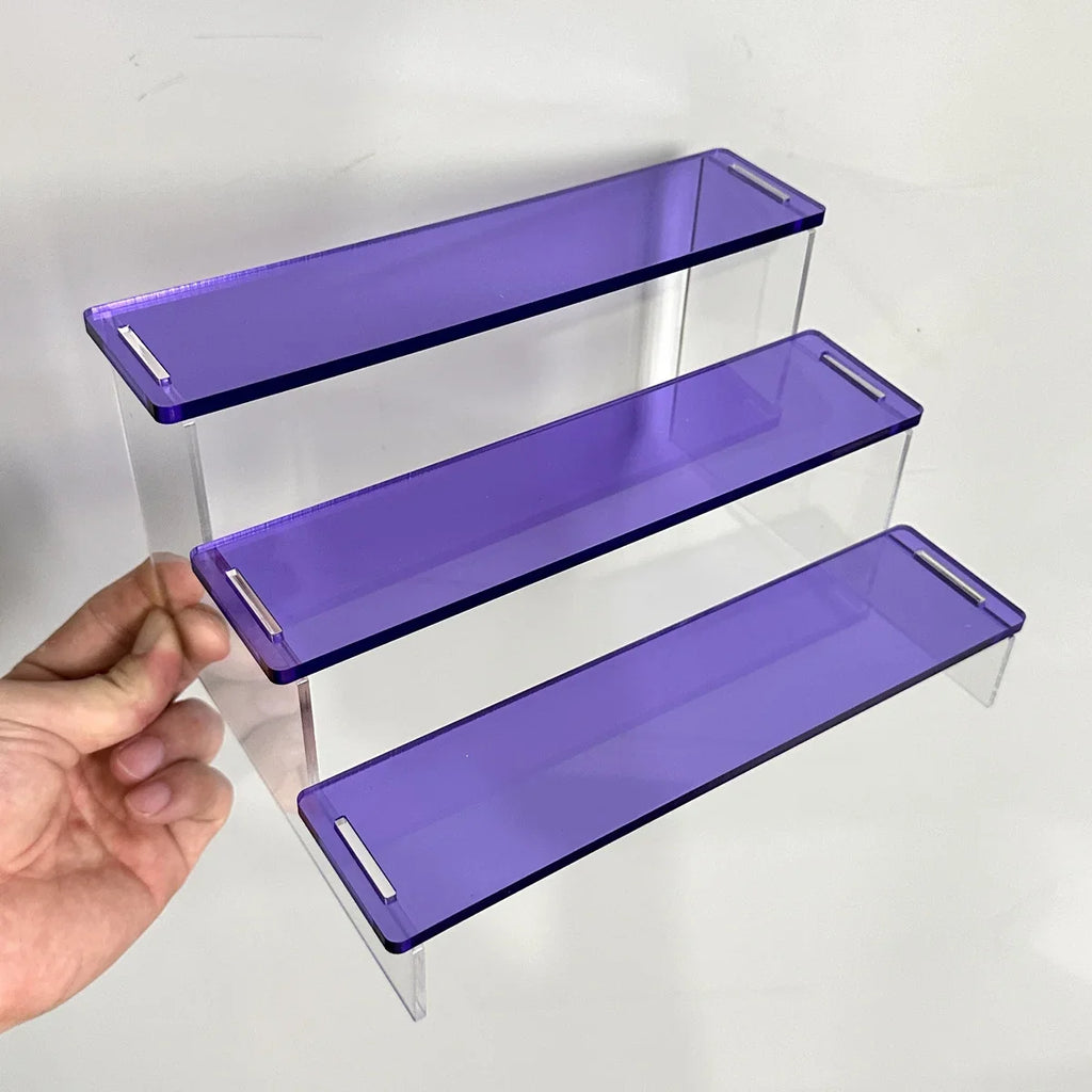 Acrylic Colorful Display Shelf for Figures, Perfume & Toys