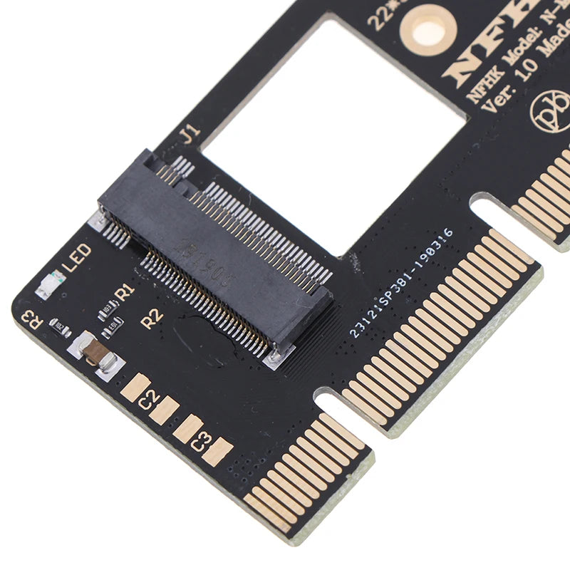 1*NVMe M.2 NGFF SSD to PCI-E PCI express 3.0 16x x4 adapter riser card converte Oasis Select