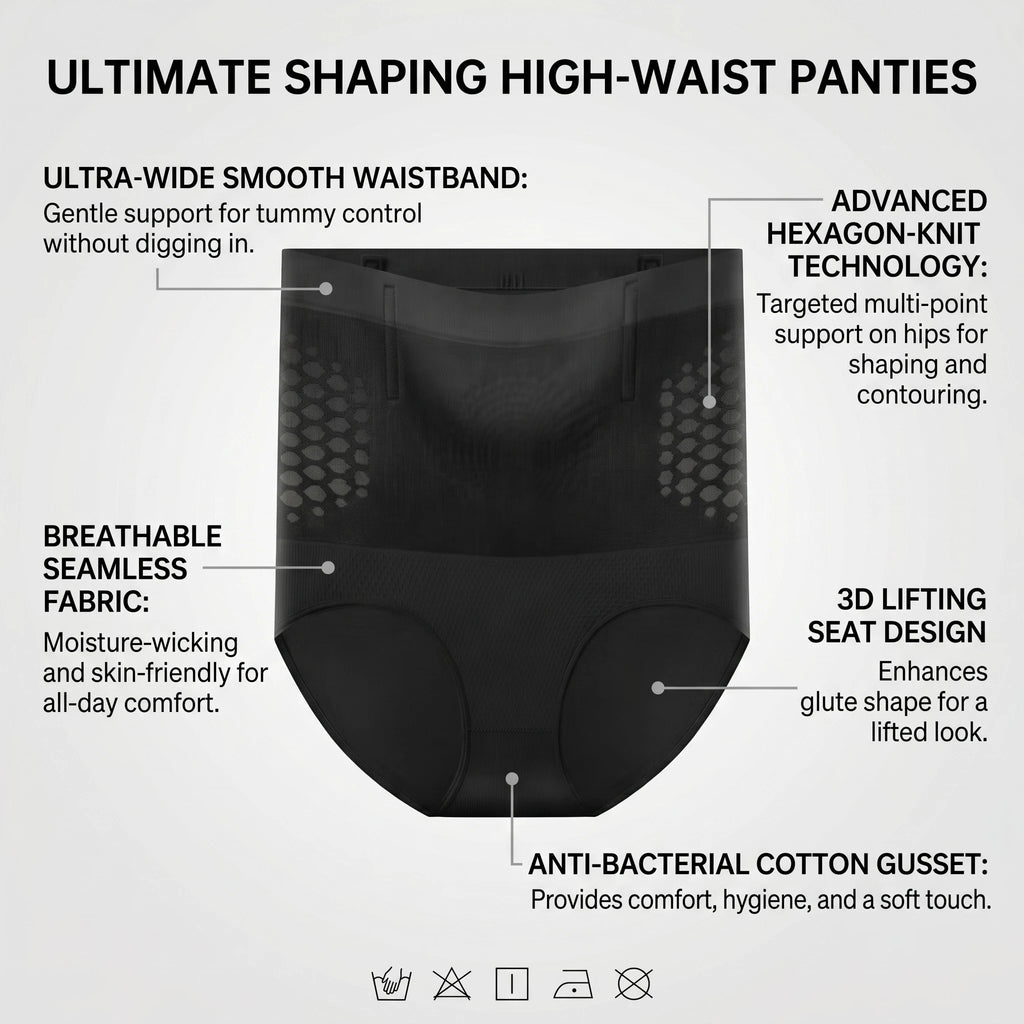Warm Abdominal High Waist Body Shaping Briefs Body Shaper Slimming Seamless Tummy Control Butt Lifter Shapewear Pants 3colors Oasis Select