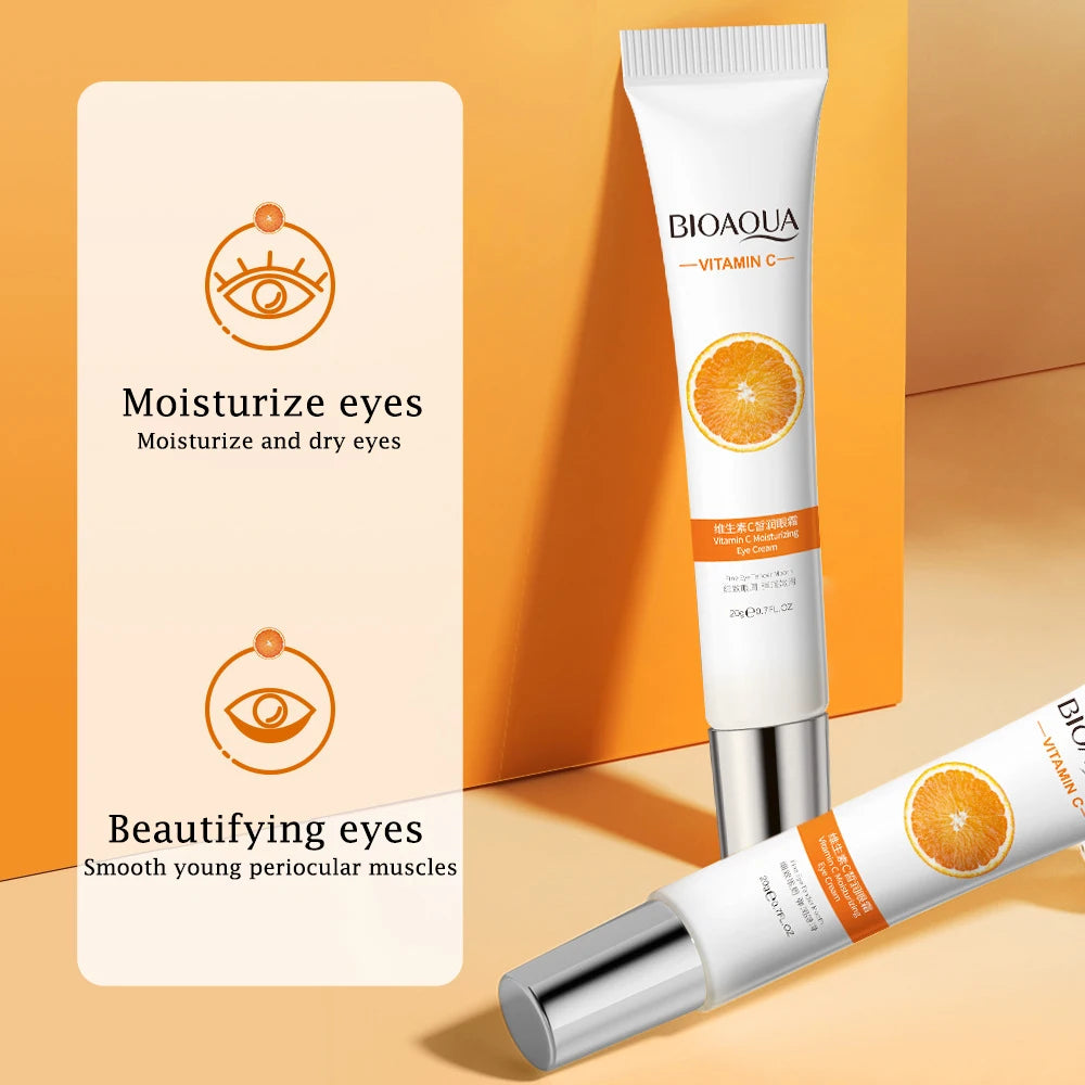 BIOAQUA Vitamin C Eye Cream – Dark Circles & Puffiness Vitamin C Eye Cream Oasis Select