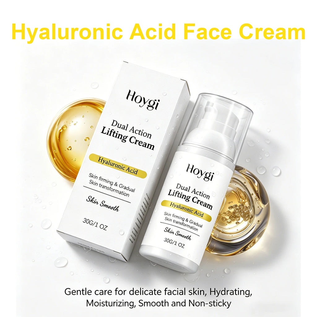 Hyaluronic Acid Face Cream Lifting Moisturizer Fine Lines Firming Skin Smoothing Brightening Daily Care Even Skin Tone Care 30g Oasis Select