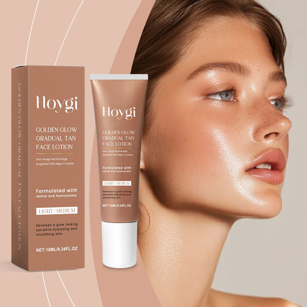 Self-Tanning Lotion Sunless Self Tanner for Face Body Waterproof Long-Lasting Glow Body Bronzer Even Skin Tone Bronzing Lotion Oasis Select