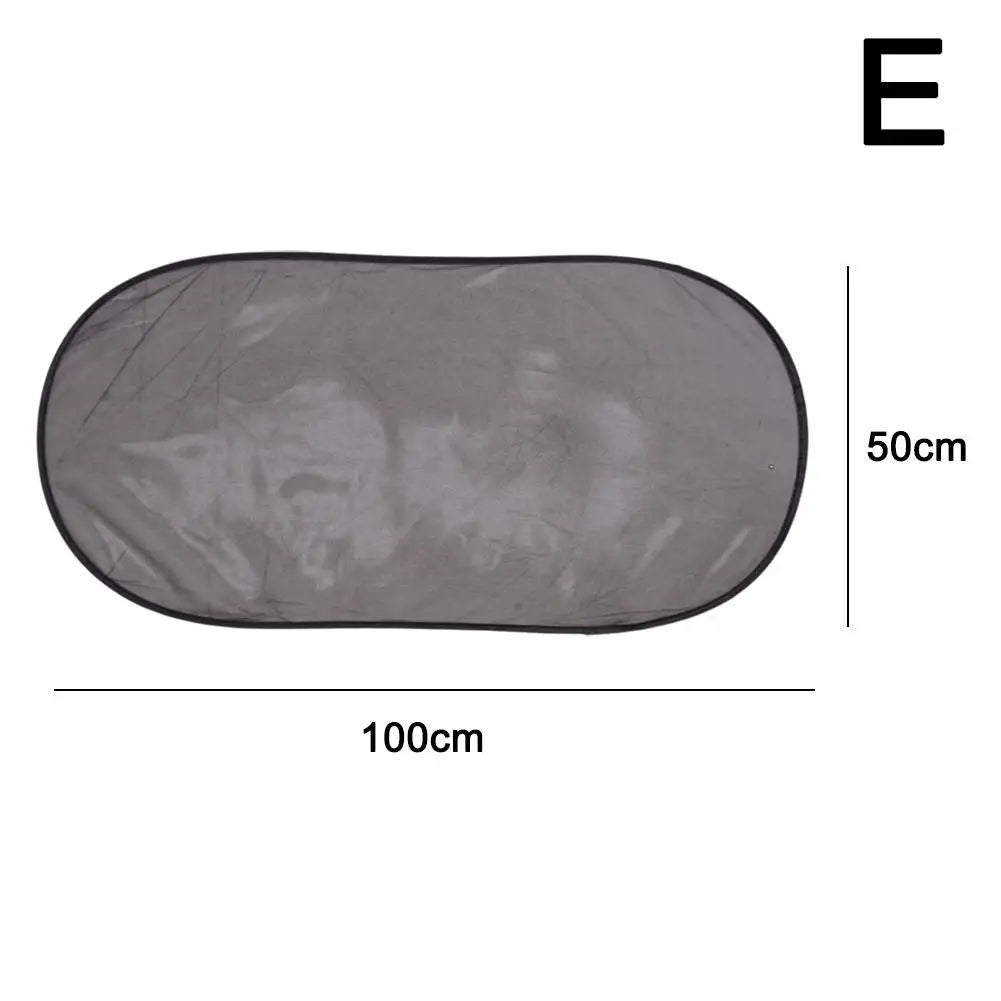 2-Pack Mesh Car Side Window Sun Shades – UV & Heat Blocking Car Window Sun Shade Oasis Select E