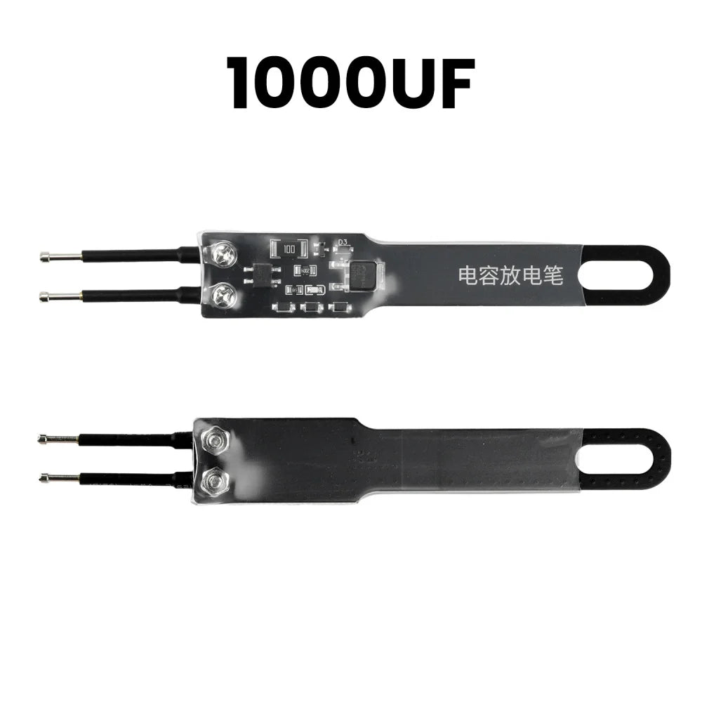AC/DC Capacitor Discharge Pen With Adjustable Pin Spacing High Voltage Discharge Maintenance Testing Tool 1000UF/5000UF Oasis Select 1000UF