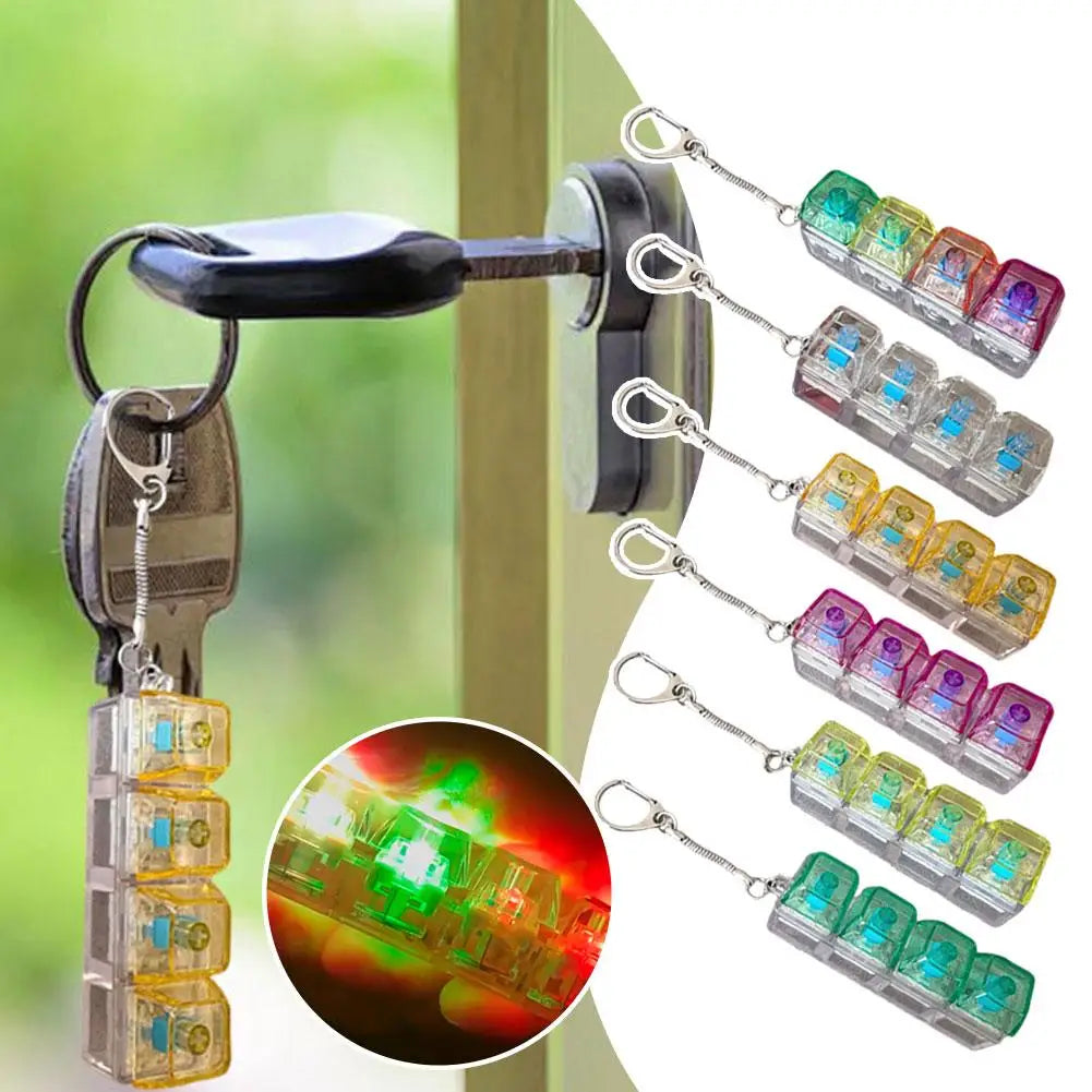 Mechanical Keyboard Fidget Keychain – DIY Keycap Stress Toy Fidget Keychain Toy Oasis Select