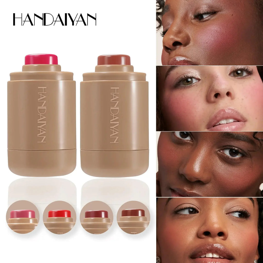 Handaiyan Cream Blush Stick – Lip & Cheek Tint, 6 Shades