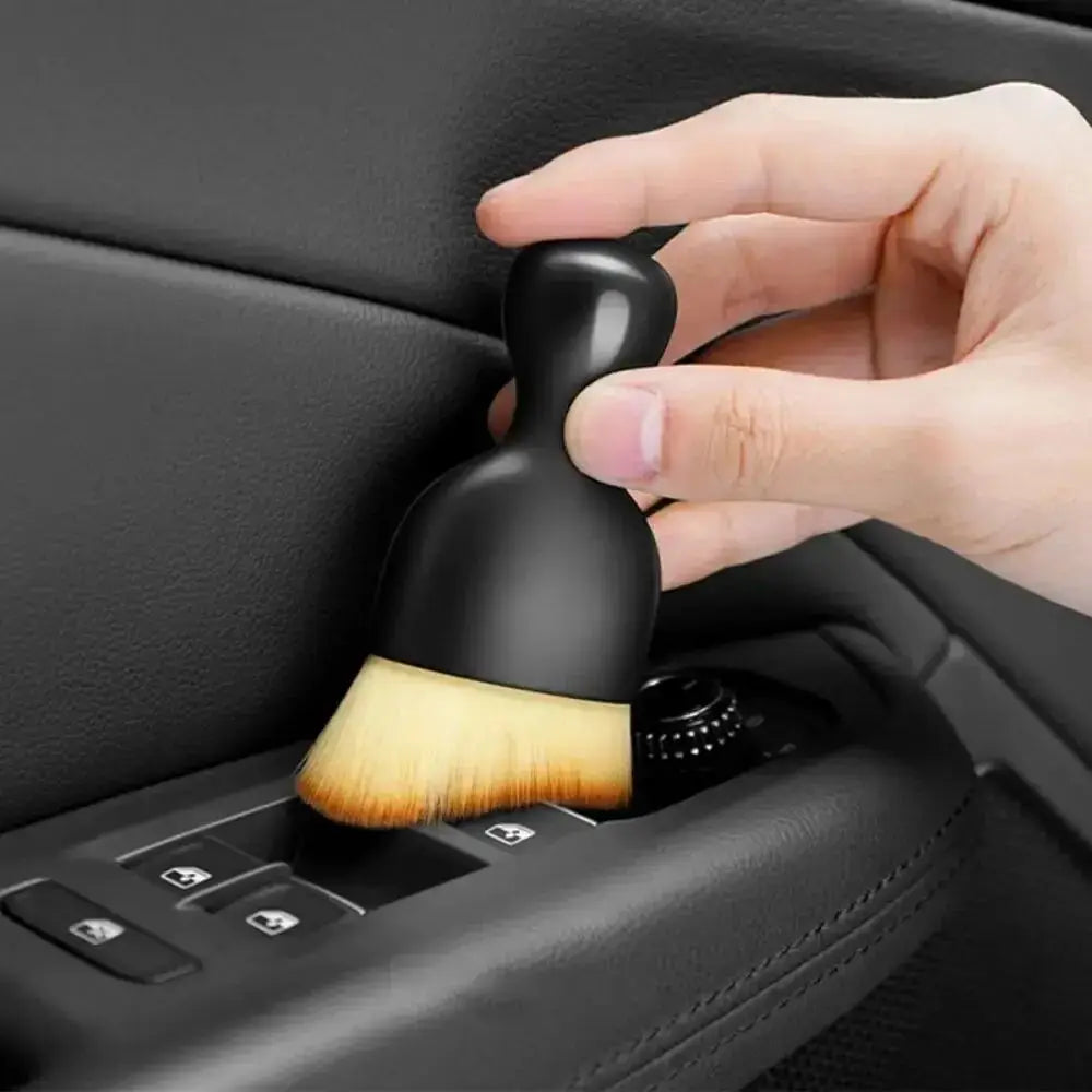 2 Pcs Car Interior Dust Sweeping Soft Brush Car Washing Tool Keyboard Gap Car Dust Brush out Trend Cleaning Brush Oasis Select
