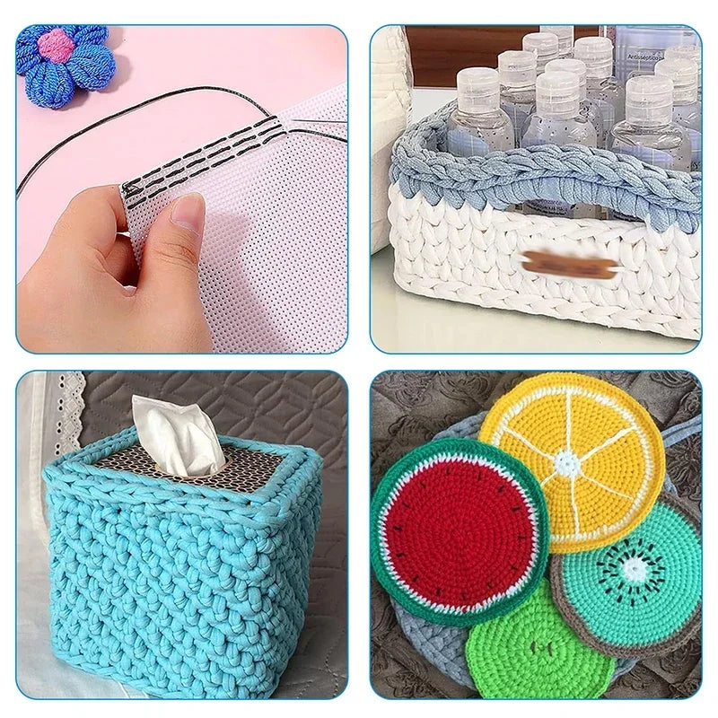 Plastic Sheets 1 Count Plastic Mesh Fabric Plastic Cross Stitch Canvas Eye Mesh For Embroidery DIY Handicraft Knit Oasis Select