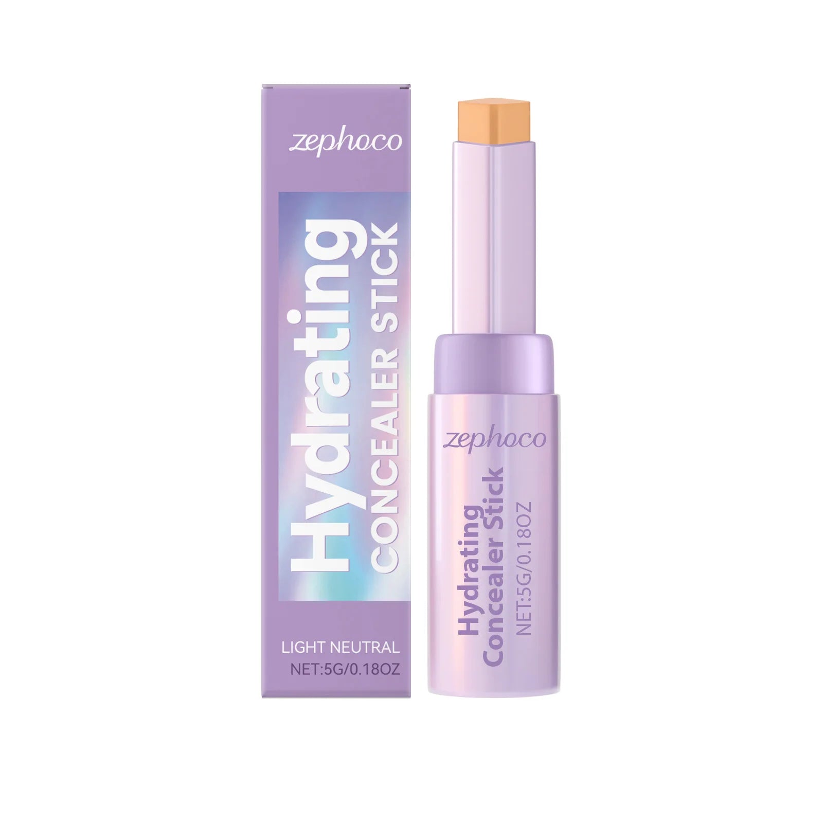 Zephoco Contour & Concealer Stick – Lightweight Long-Wear