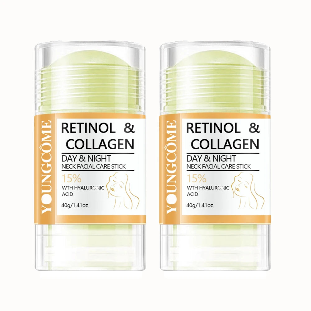 Retinol Collagen Neck & Face Firming Balm Stick – 45g Firming Balm Stick Oasis Select 2pcs