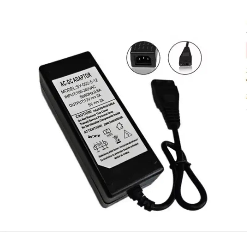12V/5V 2A IDE/SATA Power Adapter for HDD, CD-ROM & Drives