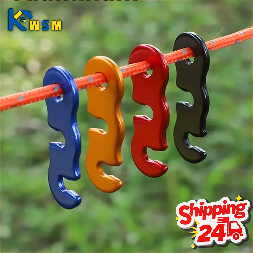 Adjustable Tent Rope Tensioner Easy To Install for Outdoor Camping Hiking Backpacking and Adventure Perfect Camping Accessory Oasis Select