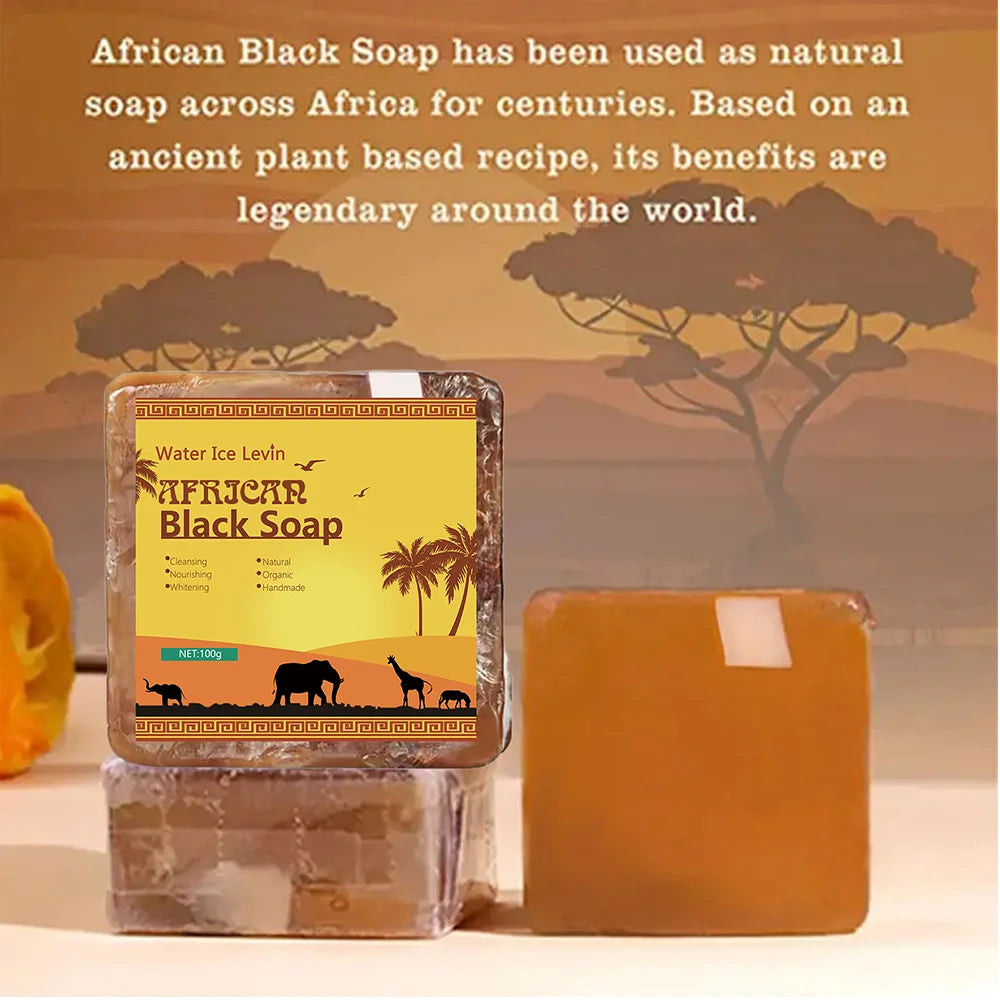 African Black Soap – Acne Treatment, Deep Cleanse & Exfoliate Facial Cleansing Soap Oasis Select