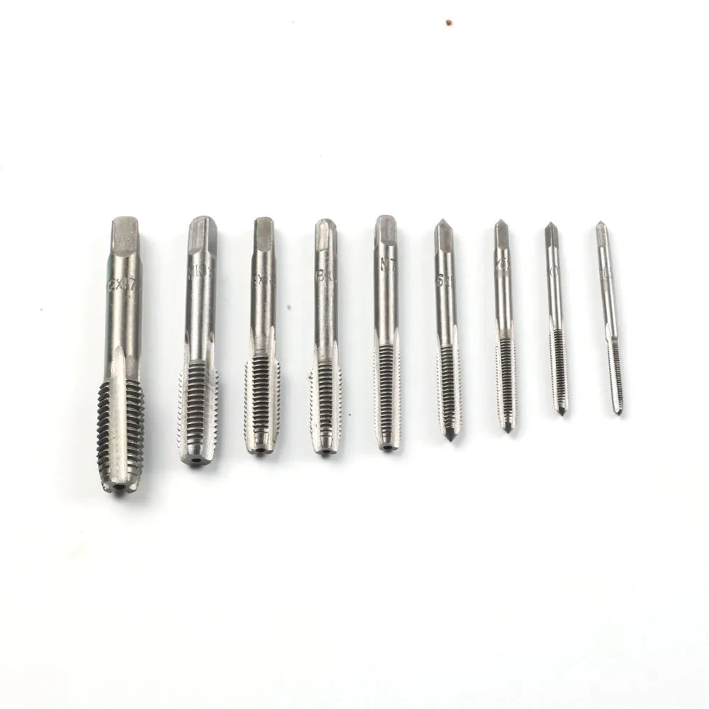 Metric Tap & Die Set 8/12/20Pcs M3–M12 Thread Cutting Kit Tap & Die Set Oasis Select