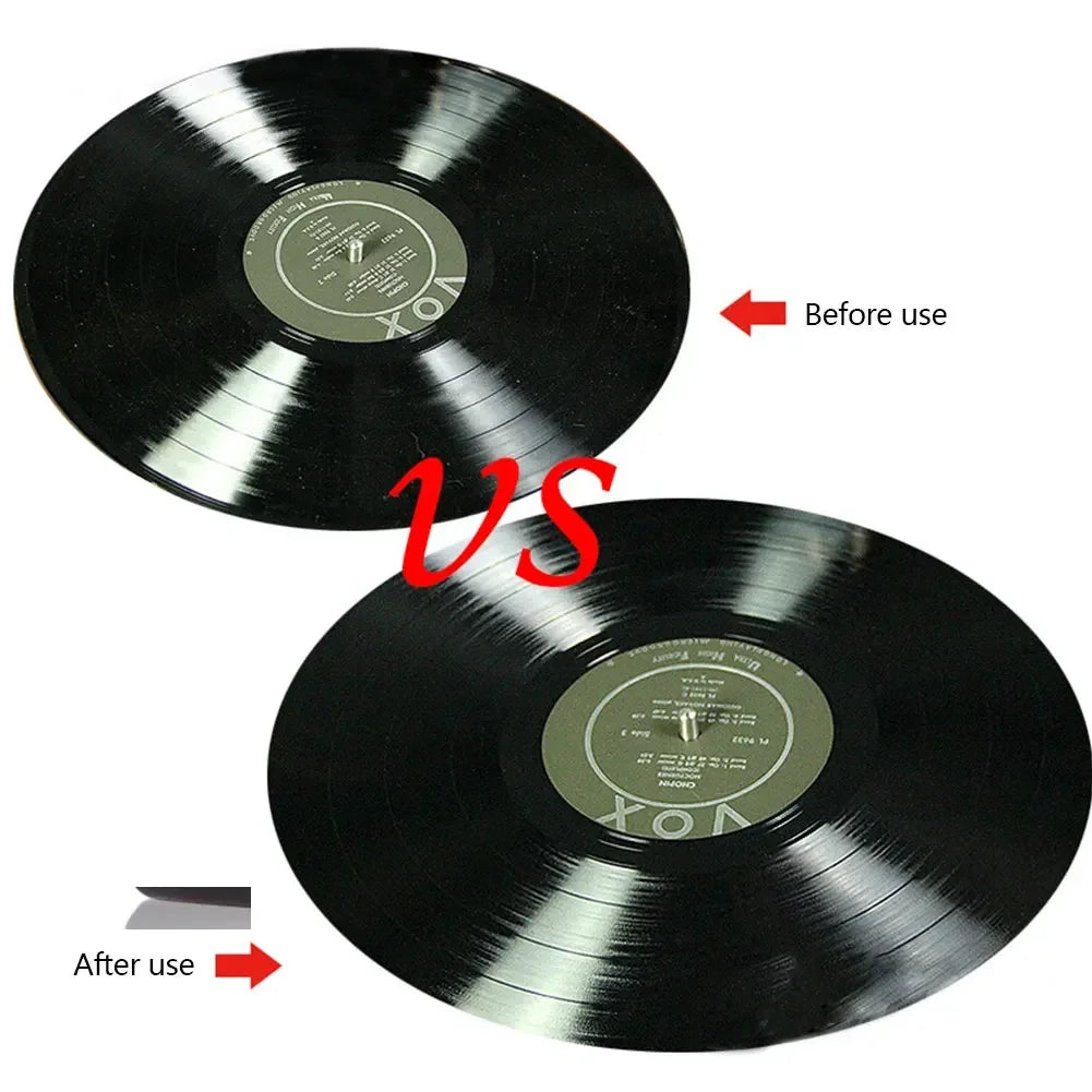 Anti-Static Carbon Fiber Vinyl Record & Stylus Brush