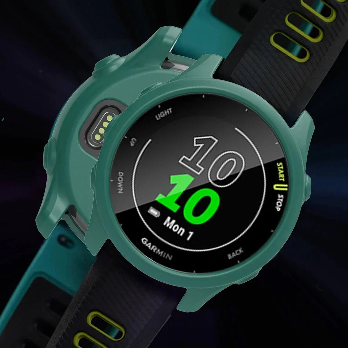 Silicone Case for Garmin Forerunner 255 & 265 | Bumper Cover Smartwatch Case Oasis Select