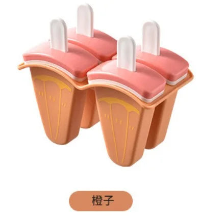 Watermelon Ice Cream Mold – DIY Popsicle Mould with Lid Popsicle Mold Oasis Select Orange S