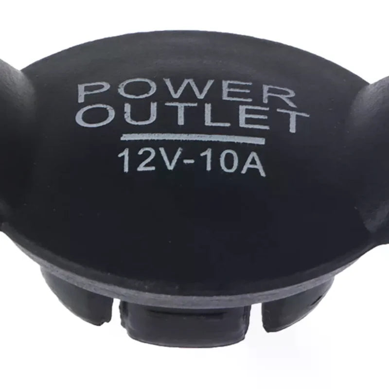 Waterproof Car Cigarette Igniter Outlet Cover 12V Power Socket Plug Universal Button Accessories Weatherproof Oasis Select