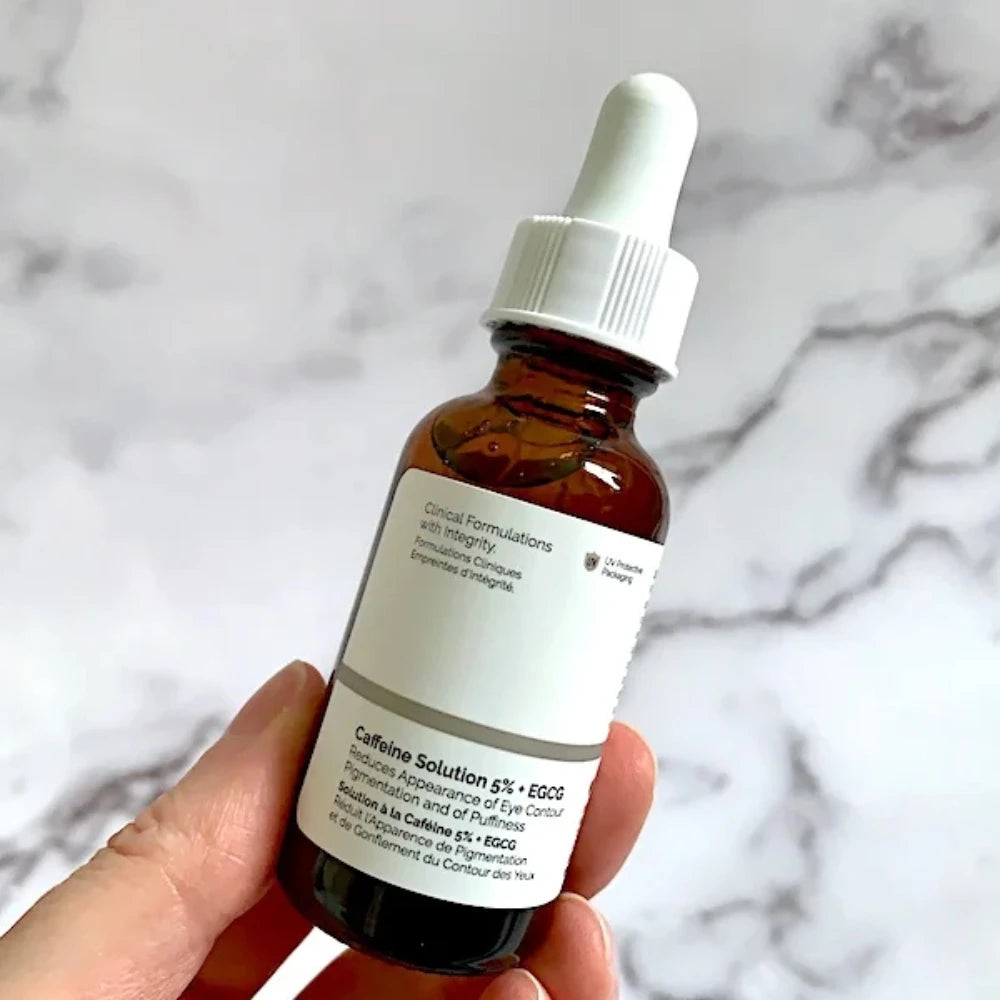 Caffeine 5% + EGCG & Hyaluronic Acid 2% + B5 Face Serum