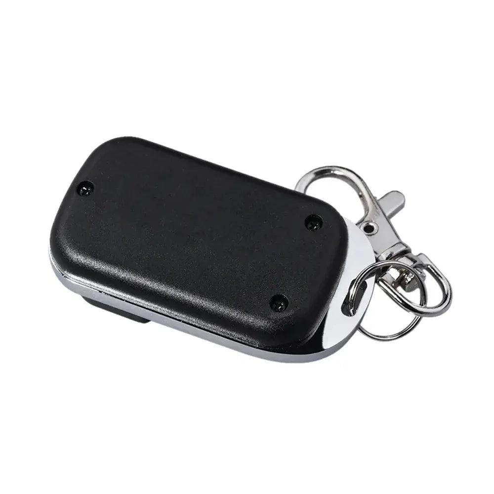 Universal 4 Buttons Garage Door Opener Remote Control 433MHz Clone Fixed Learning Rolling Code Duplicator Garage Metal Remote Oasis Select
