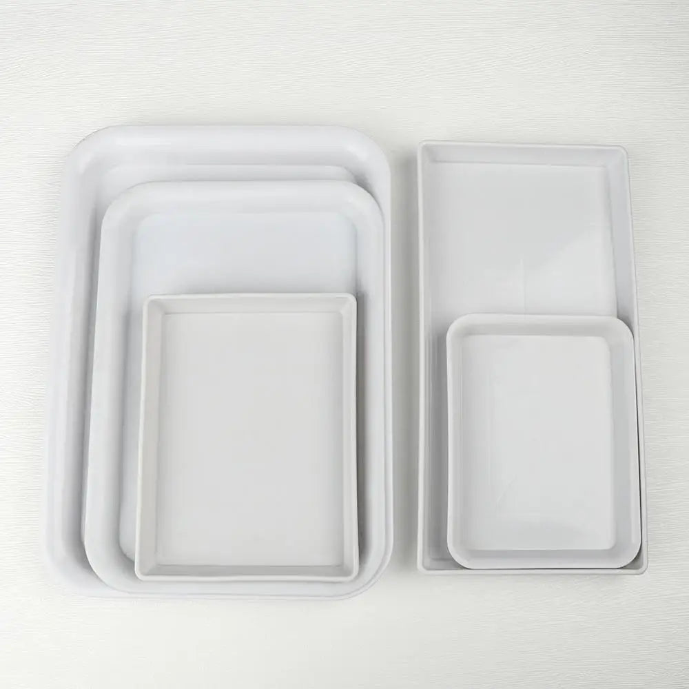 1PC Saucers Indoor Outdoor Flower Pot Plant Saucer Drip Trays Plastic Tray Rectangle Oasis Select