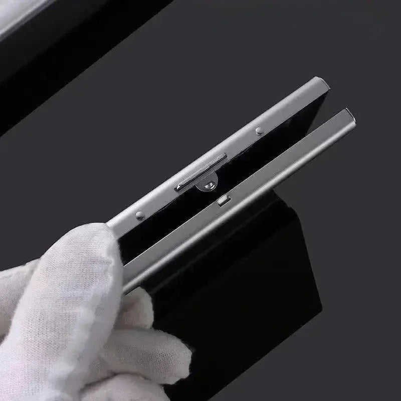 6 Slots Stainless Credit Card Holder Men Slim Anti RFID Travel ID Cardholder Debit Box Women Wallet Metal Case Porte Carte Oasis Select
