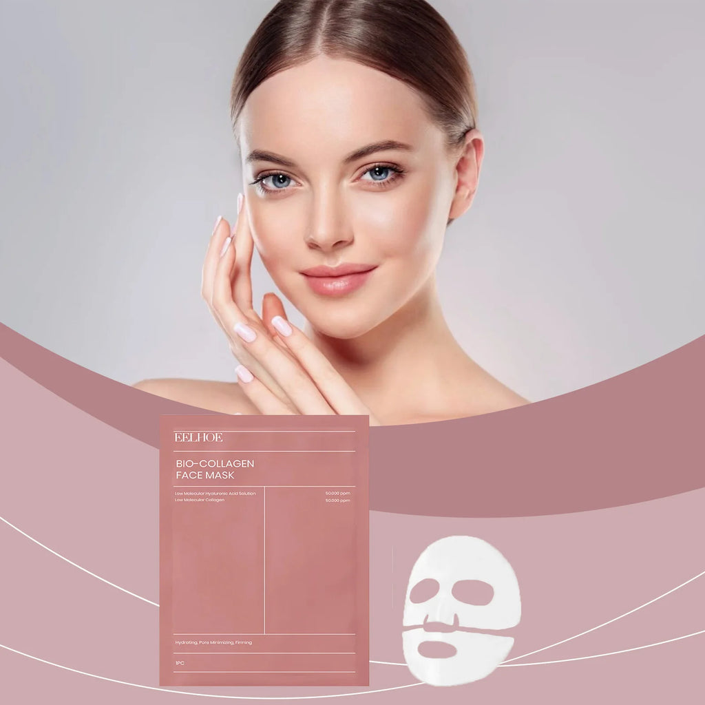Bio Collagen Face Mask3/ 5/10pcs, Deep Hydrating, Pore Minimizing, Moisturizing Overnight Mask for All Skin Types ﻿ Oasis Select