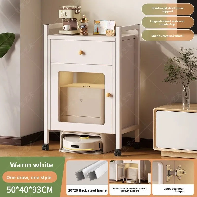 Household Goods Shelf Living Room TV Cabinet Next To Washing Machine Storage Shelf Simple Removable Side Cabinet Oasis Select