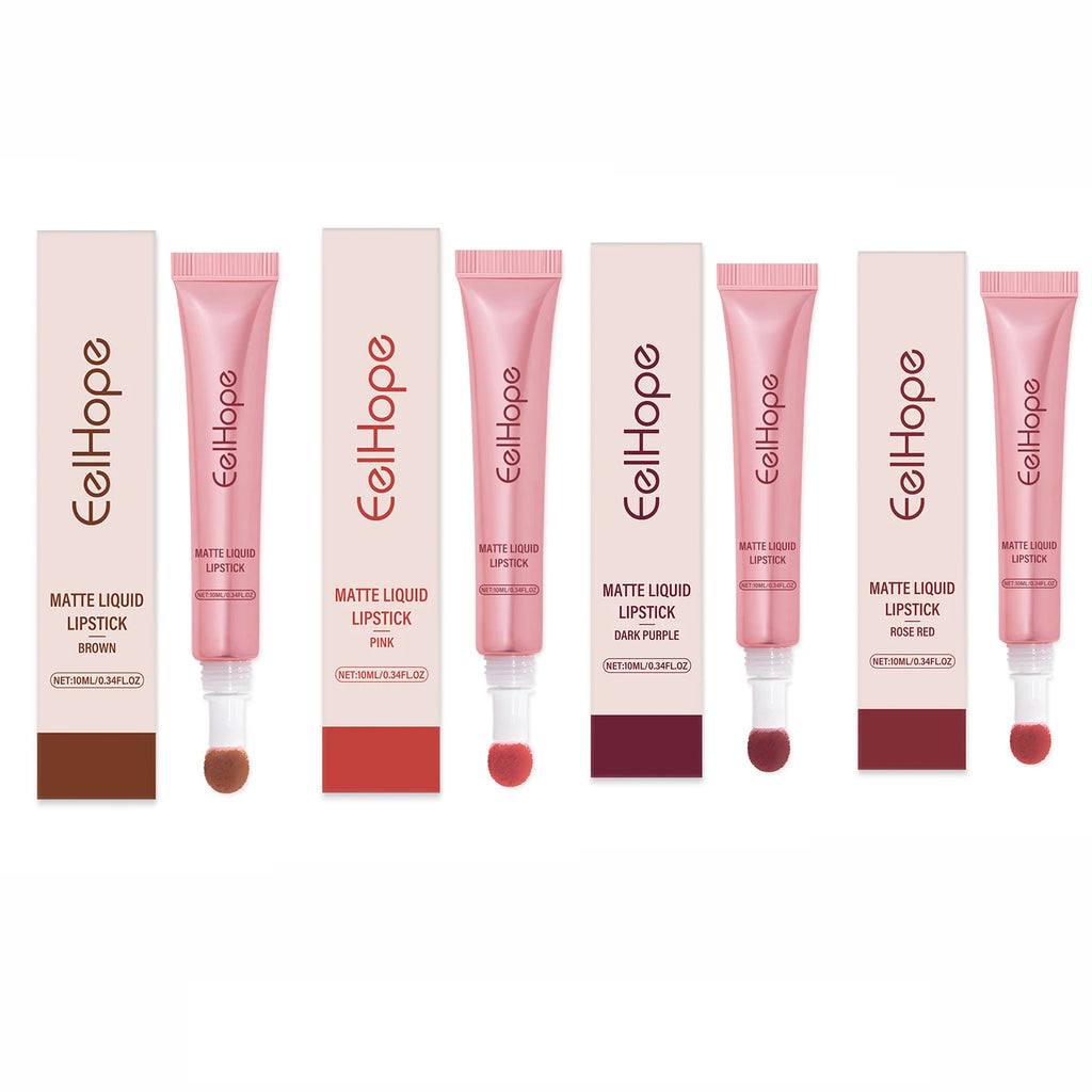 EELHOPE Matte Liquid Lipstick – Long-Lasting High Pigment Matte Liquid Lipstick Oasis Select