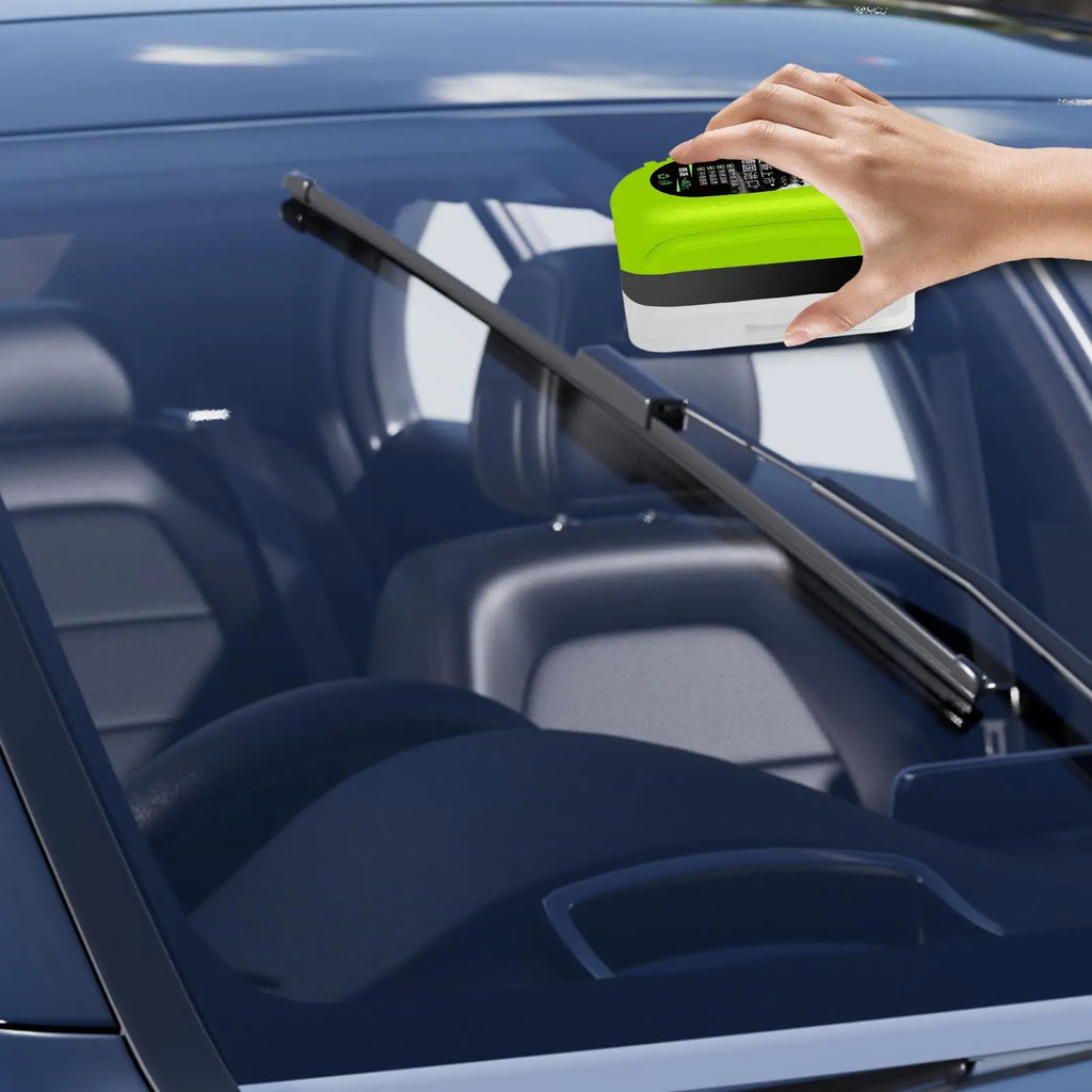 Car Glass Oil Film Cleaner Powerful Car Glass Cleaner Brush 50ml Labor-Saving Window Cleaner Automotive Windscreen Cleaner Oasis Select