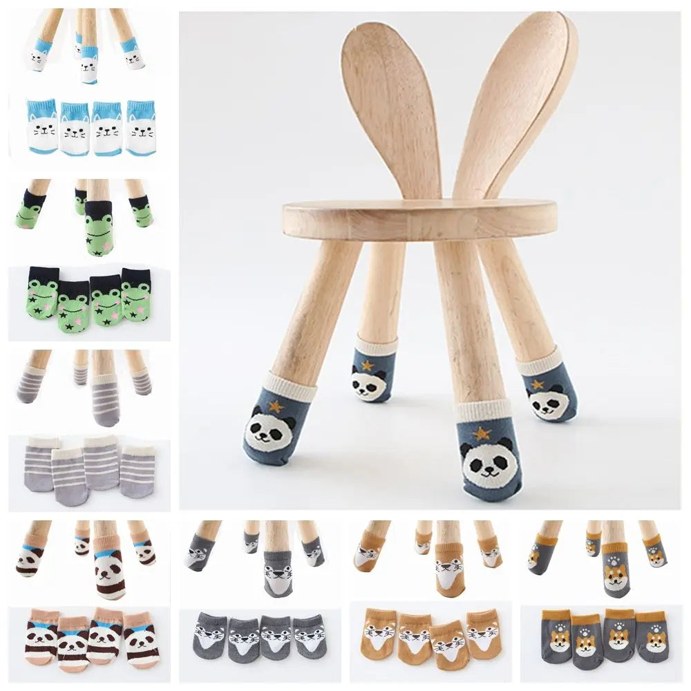 High Elastic Table Legs Socks Furniture Protectors Covers Non-Slip Knitted Floor Protection Pads Chair Foot Cover Oasis Select