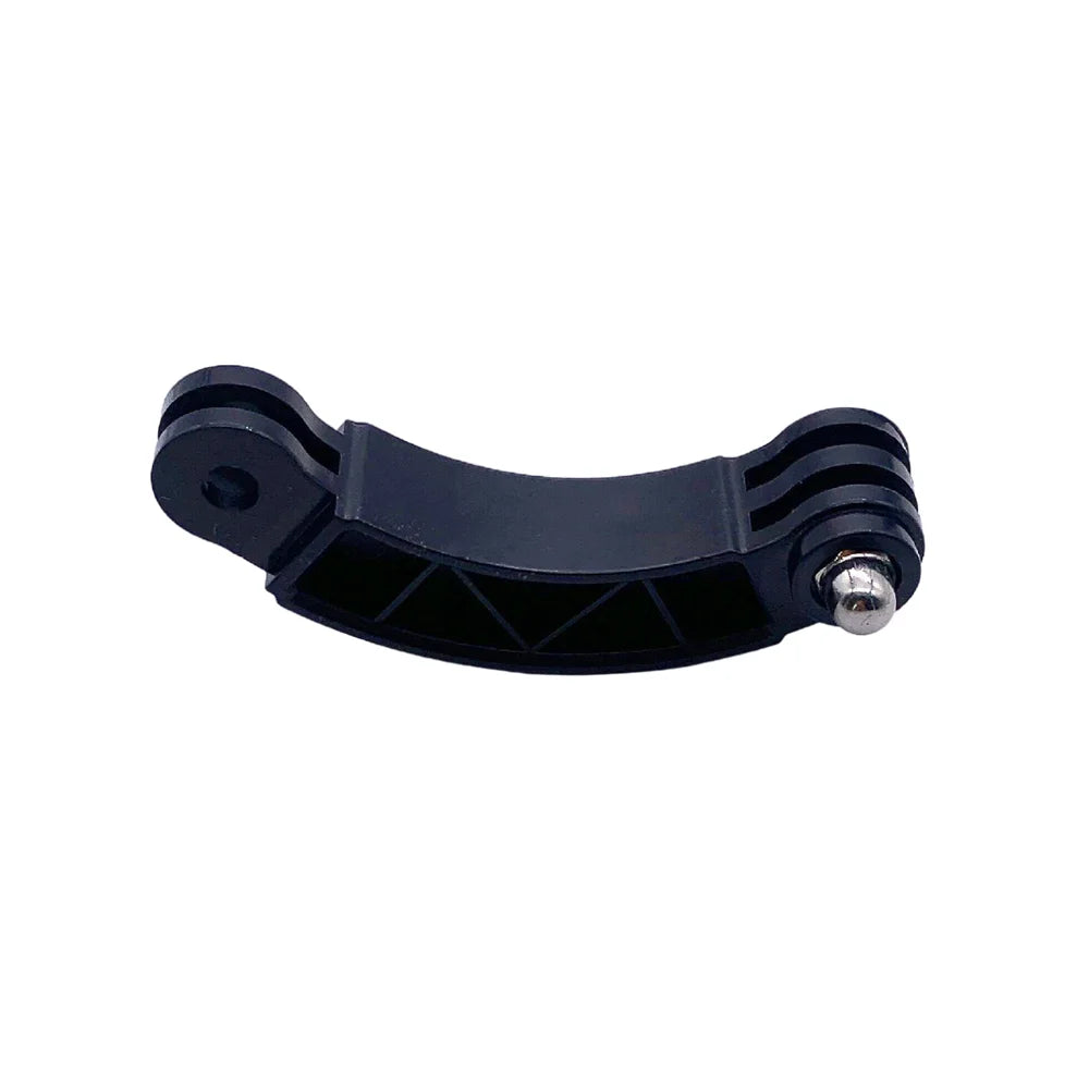Curved Helmet Extension Arm Mount for GoPro, Insta360 & DJI