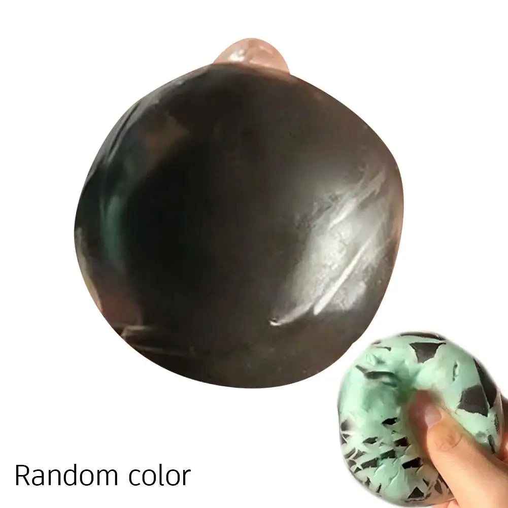 Matcha Mint Chocolate Handmade Ball Anti Stress Squeeze Sensory Fidget Toy Cracking Wax Ball Soft Decompression Toys 1pcs Oasis Select Chocolate color