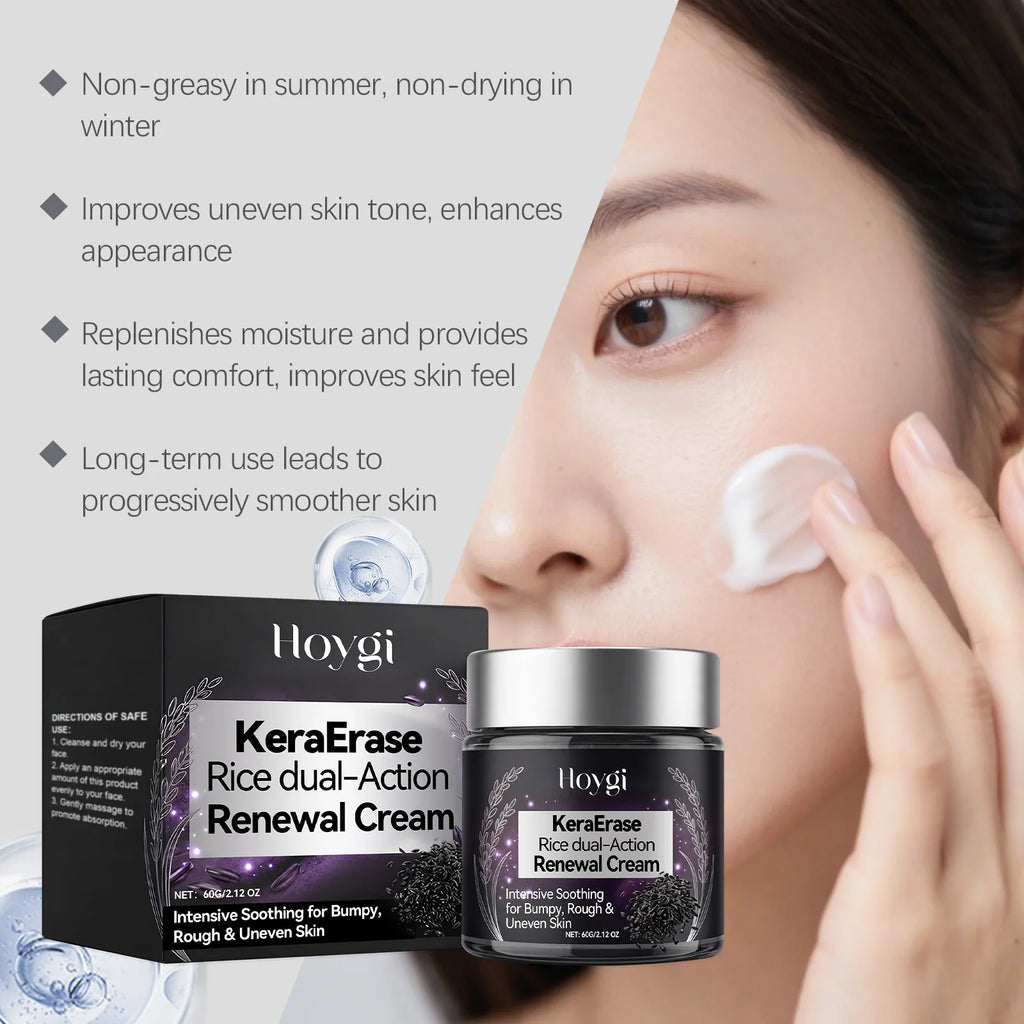 New 2026 EELHOE Rice Moisturizing Cream Dual-Action Hydrating Nourishing Face Cream Dry Skin Niacinamide Face Smoothing 60g Oasis Select