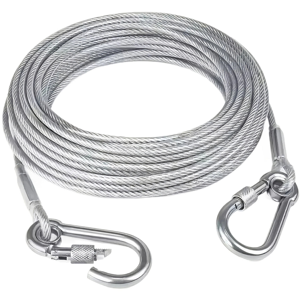 Stainless Steel Clothesline Wire Rope – Adjustable 1–9m Outdoor